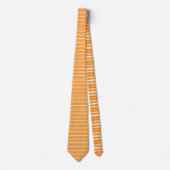 Orange Color Stripes Necktie ネクタイ (正面)