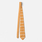 Orange Color Stripes Necktie ネクタイ (裏面)