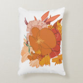 Orange Couch Pillow アクセントクッション (正面(垂直))