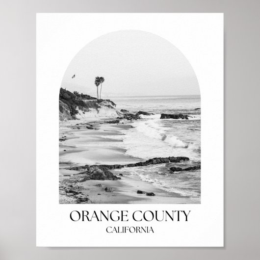 Orange County California Arch Photo Print ポスター (正面)
