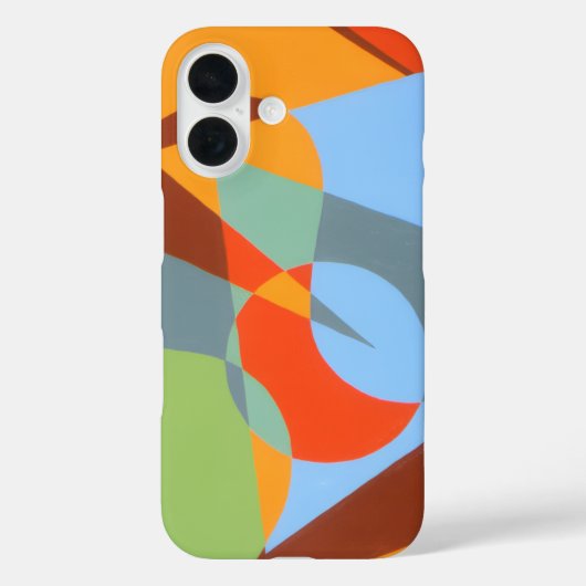 Orange Cowboy Boot Abstract Phone Case Case-Mate iPhoneケース (裏面)