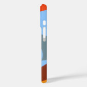 Orange Cowboy Boot Abstract Phone Case Case-Mate iPhoneケース (裏面 / 左)