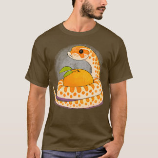 Orange Creamsicle Hognose Snake  Tシャツ