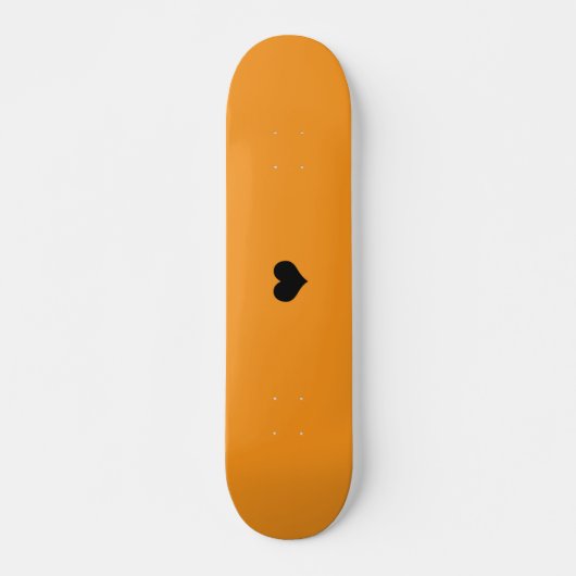 Orange | Create Your Own Custom Skateboard Design スケートボード (正面)