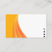 Orange curtain 名刺 (裏面)