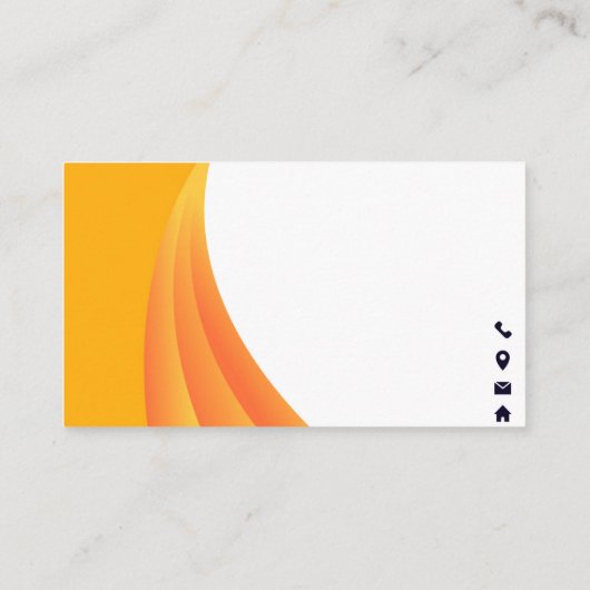 Orange curtain 名刺 (裏面)