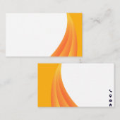 Orange curtain 名刺 (正面/裏面)