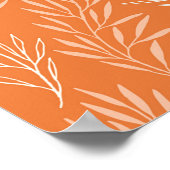 Orange Cuttings Nature Poster ポスター (角)