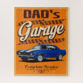 Orange Dad's Garage Camaro ジグソーパズル (縦)