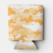 Orange Deser Camouflage Pattern Beverage Insulator 缶クーラー (裏面)