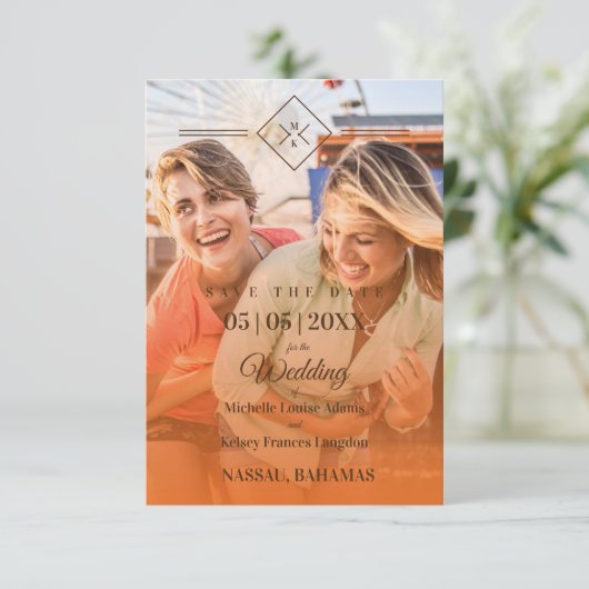 Orange Destination Wedding Gay Lesbian Wedding (スタンド正面)