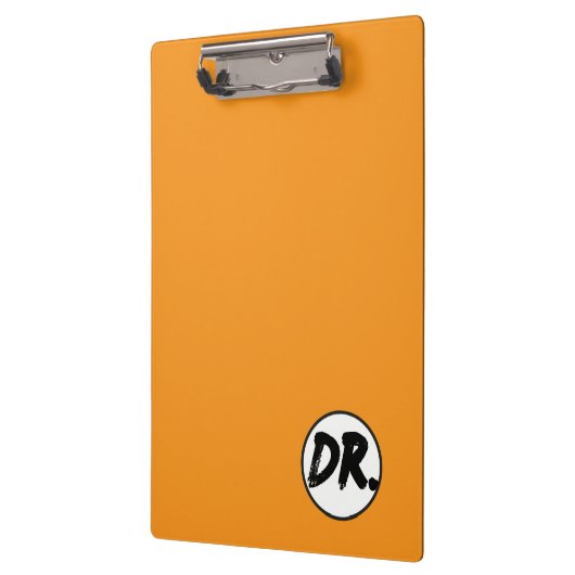 Orange DR. Logo Phone case クリップボード (左)
