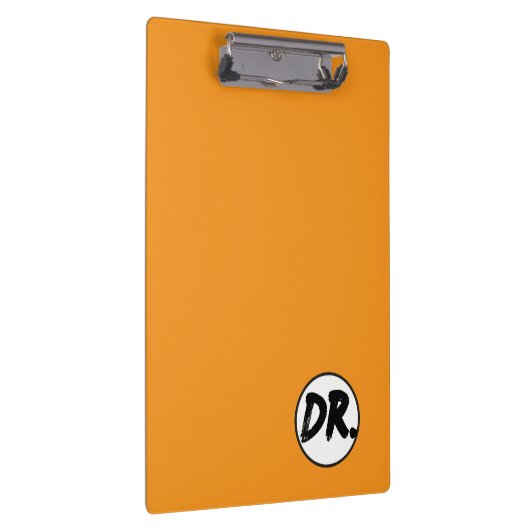 Orange DR. Logo Phone case クリップボード (右)