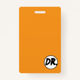 Orange DR. Logo Phone case バッジ