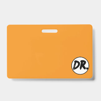 Orange DR. Logo Phone case バッジ