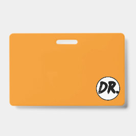 Orange DR. Logo Phone case バッジ