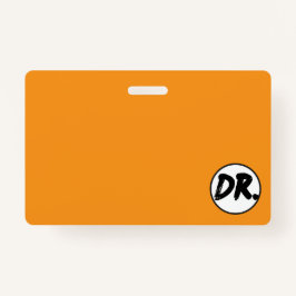 Orange DR. Logo Phone case バッジ