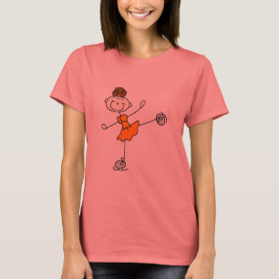 Orange Dress Figure Skater Tshirts and Gifts Tシャツ