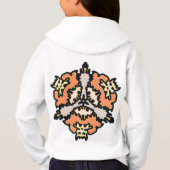 Orange Ethnic Hoodie (裏面)