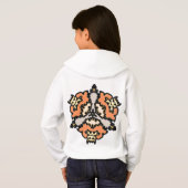 Orange Ethnic Hoodie (裏面フル)
