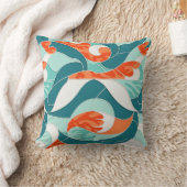 orange flow クッション (ブランケット)