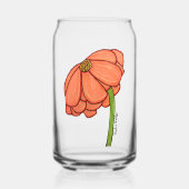 Orange Flower ガラス缶 (正面)