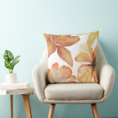 Orange flower クッション (椅子)