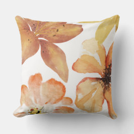 Orange flower クッション