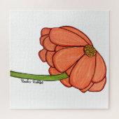 Orange Flower- Thinking of you... ジグソーパズル (横)