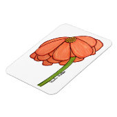 Orange Flower- Thinking of you... マグネット (左側)