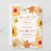 Orange flowers セーブザデート (正面)