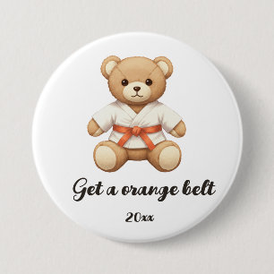 【ORANGE】For all judo lovers, young and old. 缶バッジ