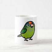Orange-fronted Conure コーヒーマグカップ (中央)