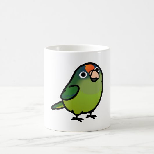 Orange-fronted Conure コーヒーマグカップ (中央)