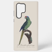 Orange-Fronted Parakeet, Eupsittula Canicularis Samsung Galaxyケース (裏面)
