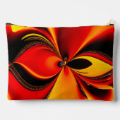 Orange Fury Fractal  アクセサリーポーチ (裏面)