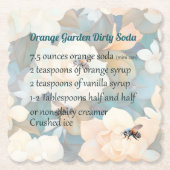 Orange Garden Dirty Soda Coaster ペーパーコースター (正面)