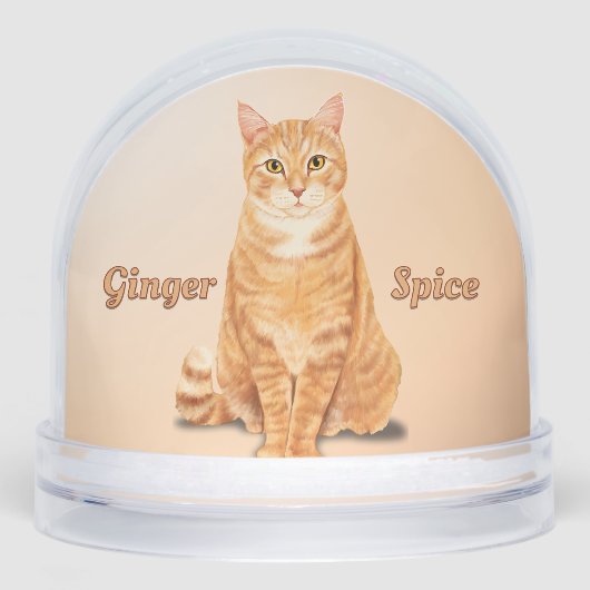 Orange Ginger Tabby Cat Personalized (正面)