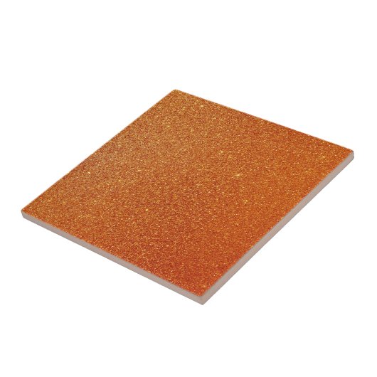 Orange Glitzer タイル (側面)