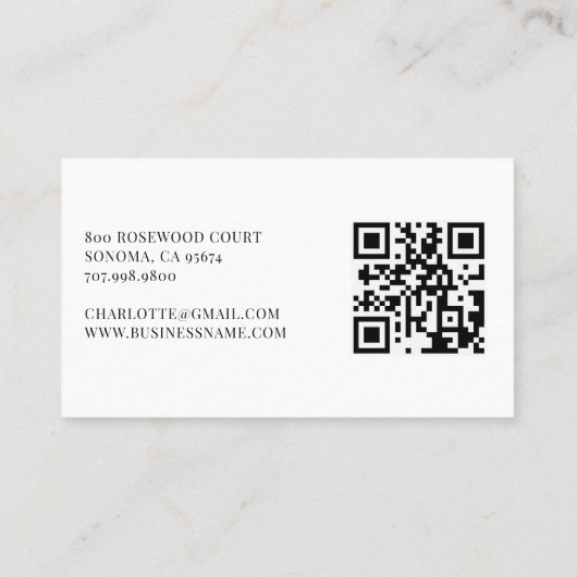 Orange Gold Sun Rays  名刺 (裏面)