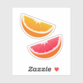 Orange & Grapefruit Citrus Stickers シール (シート)