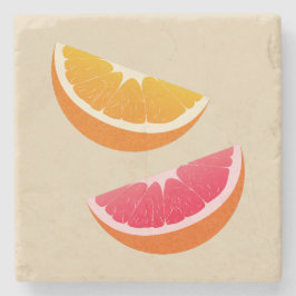 Orange & Grapefruit Citrus Stone Coaster ストーンコースター