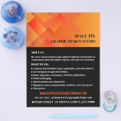 Orange Graphic、Graphic Designer 広告's チラシ (シングル)