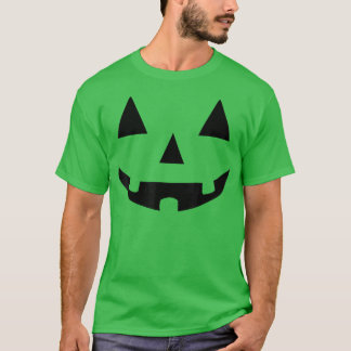 Orange Jack O Lantern Halloween Costume Tee Shirt Tシャツ