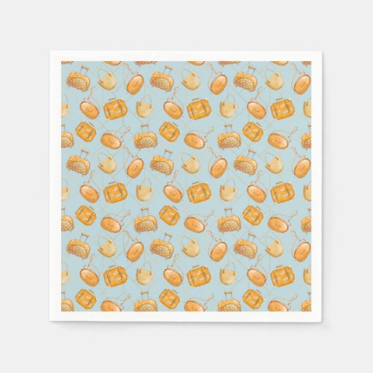 Orange Juice スタンダードカクテルナプキン (正面)