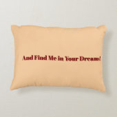 Orange Kitten , Funny Text ,  Photo Customisable   アクセントクッション (裏面)