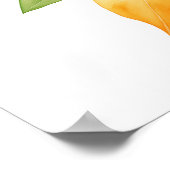 Orange Leaf ポスター (角)