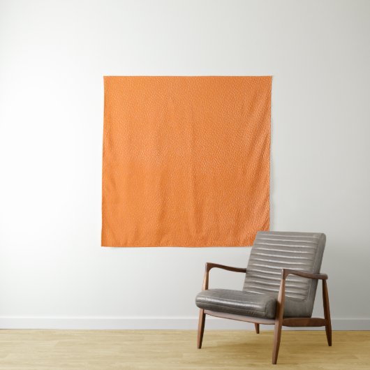 Orange leather pattern texture backgroundleather,t タペストリー (インサイチュ(横))