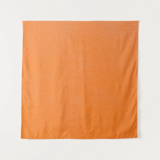 Orange leather pattern texture backgroundleather,t タペストリー (正面)