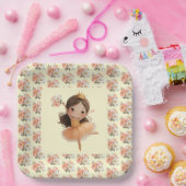 Orange Little Princess Ball ペーパープレート (パーティー)